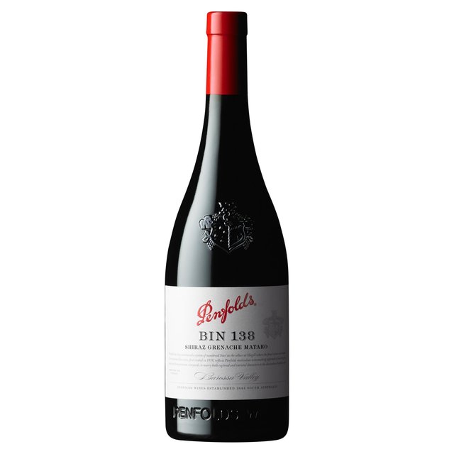 Penfolds BIN 138 Barossa Valley Shiraz Grenache Mataro   75cl GOODS M&S   