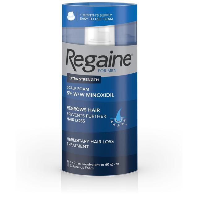 Regaine for Men Extra Strength Hair Regrowth Scalp Foam (1 month supply) GOODS M&S   