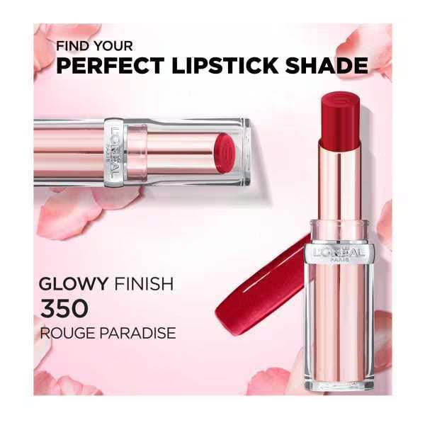 L'Oréal Paris Glow Paradise Lipstick 350 Rouge Parad, UK version