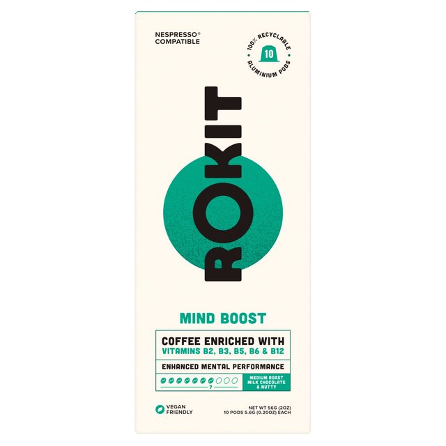 Rokit Mind Boost Nespresso Compatible Coffee Pods   10 per pack GOODS M&S   