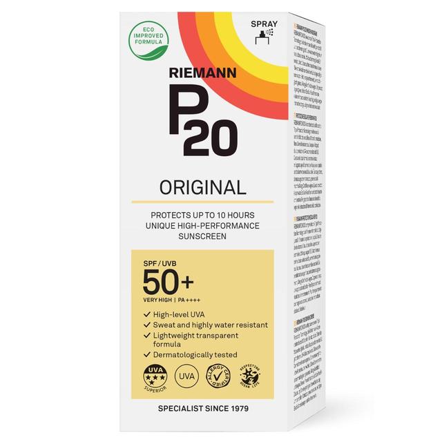 P20 Original SPF 50+ Sun Spray   200ml GOODS M&S   