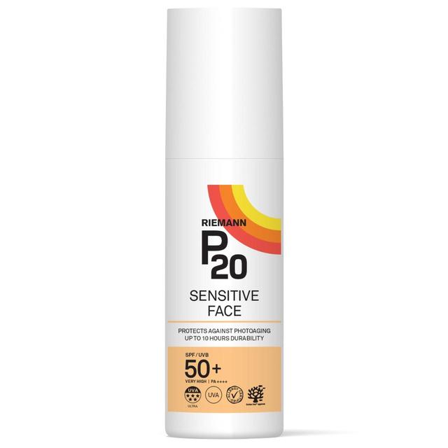 P20 Sensitive Face SPF 50+ Sun Cream   50g GOODS M&S   