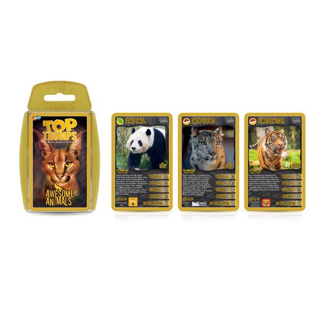 Top Trumps Awesome Animals GOODS M&S   