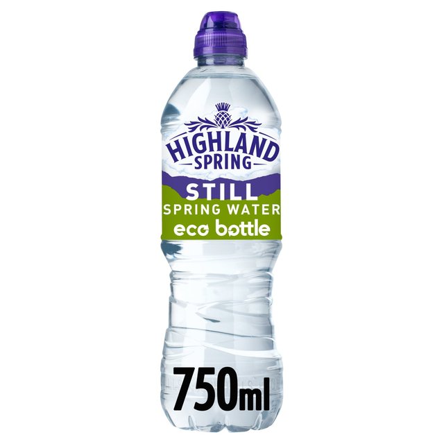 Highland Spring Eco Bottle Sportscap   750ml GOODS M&S   