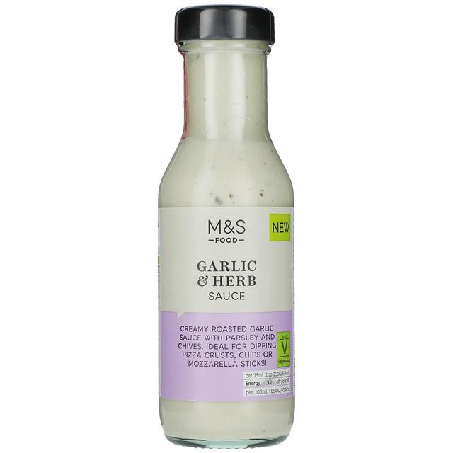 M&S Garlic & Herb Sauce   250ml GOODS M&S   