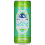 M&S Low Alcohol Lime Mojito   250ml GOODS M&S   