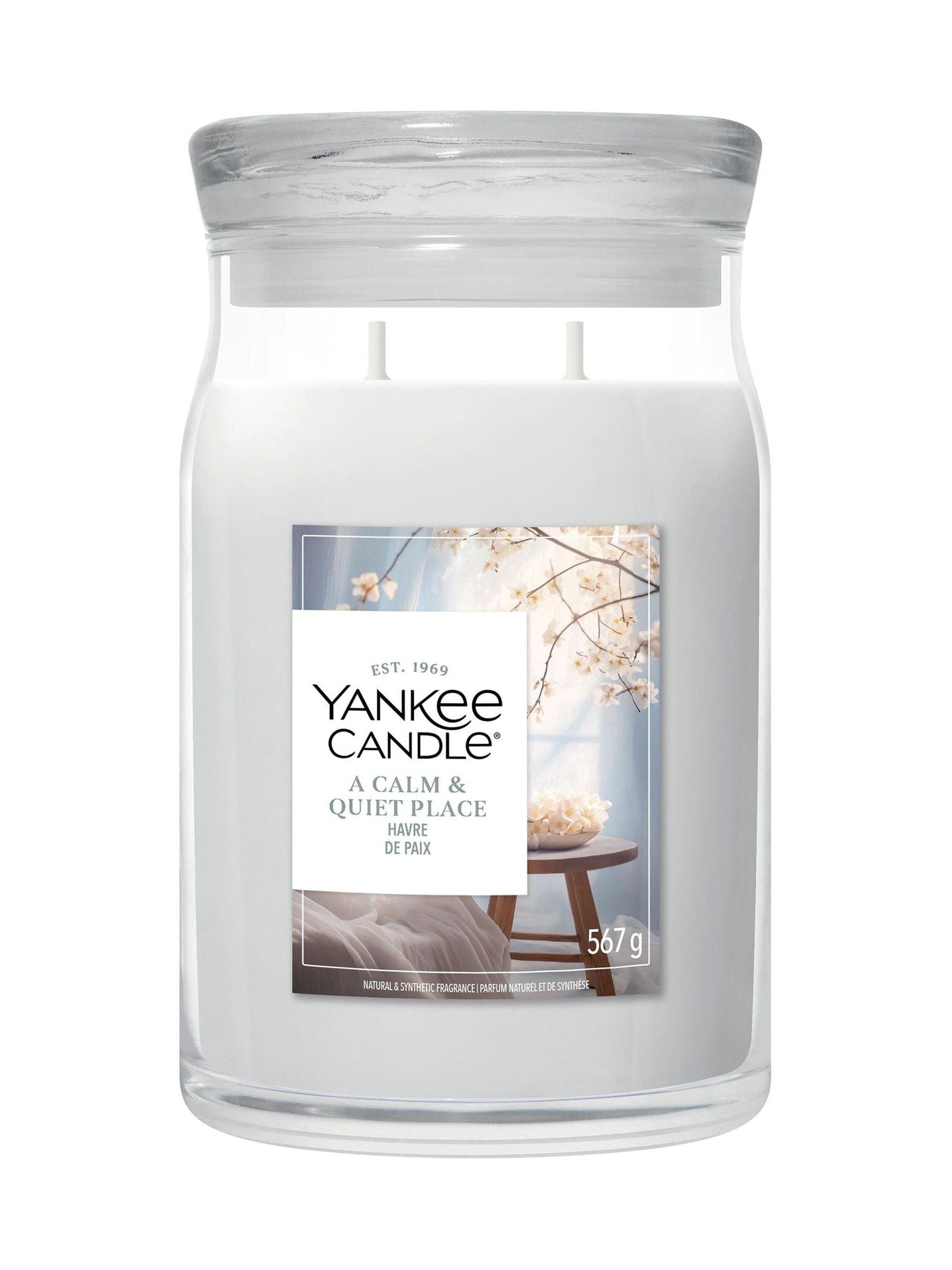 Yankee Candle A Calm and Quiet Place medium jar candle, UK version