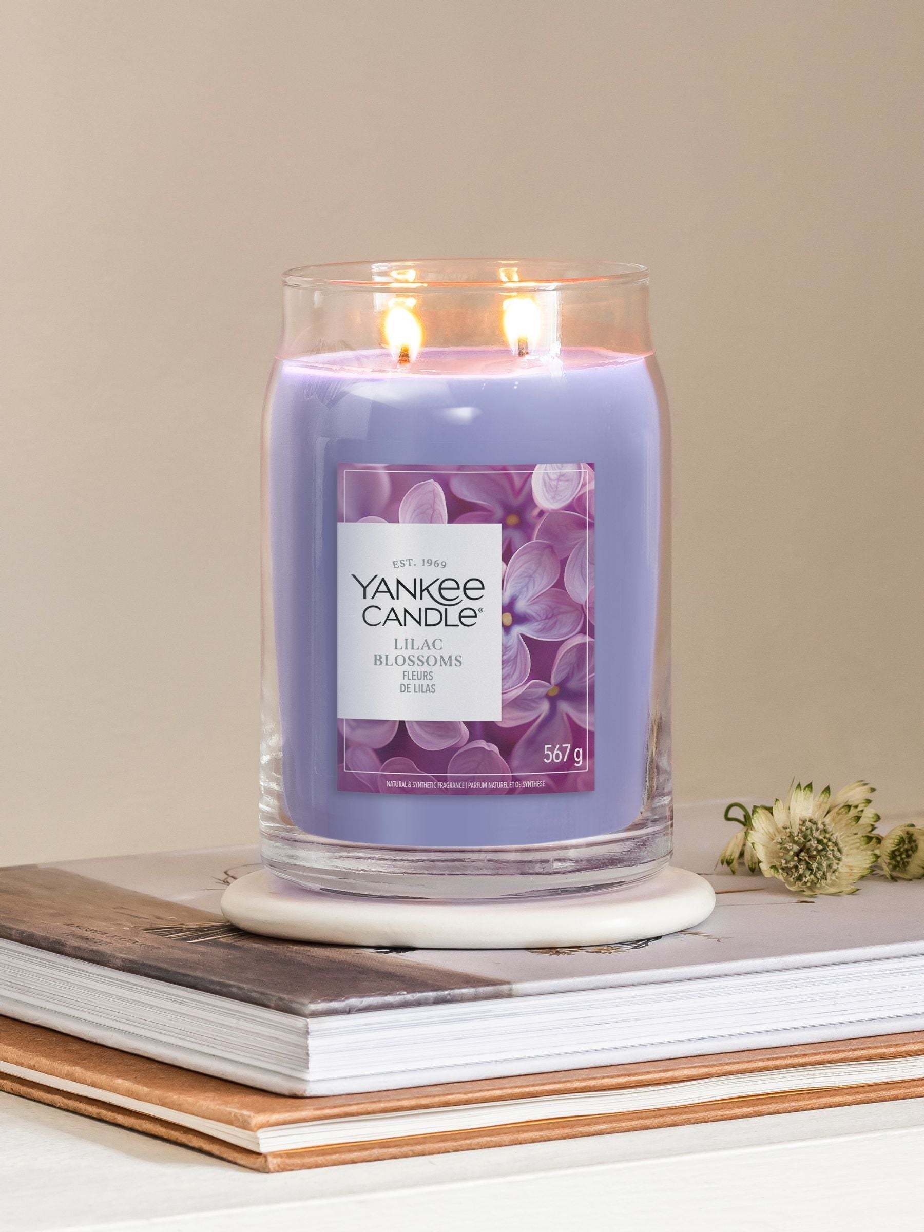 Yankee Candle Fresh Cut Roses Signature Large Jar Boxed Candle