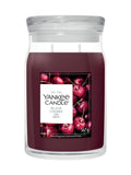 Yankee Candle Black Cherry Signature Medium Jar candle (British brand)
