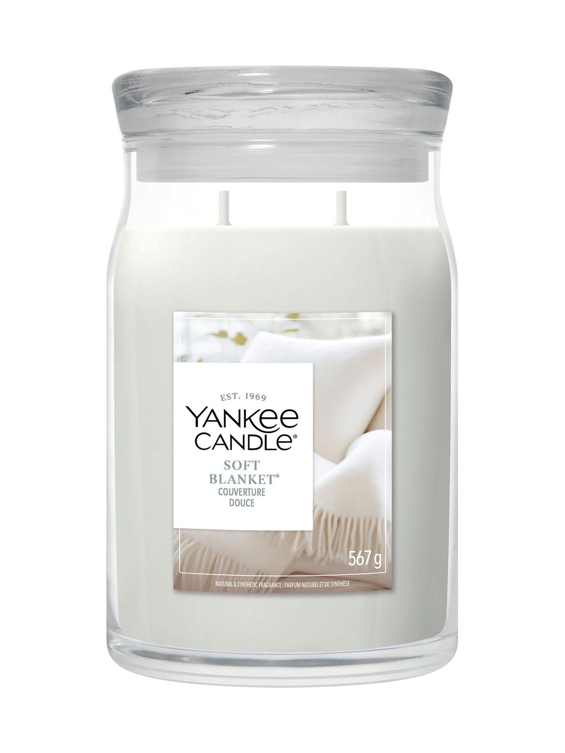 Yankee Candle Soft Blanket Signature large jar candle, UK version