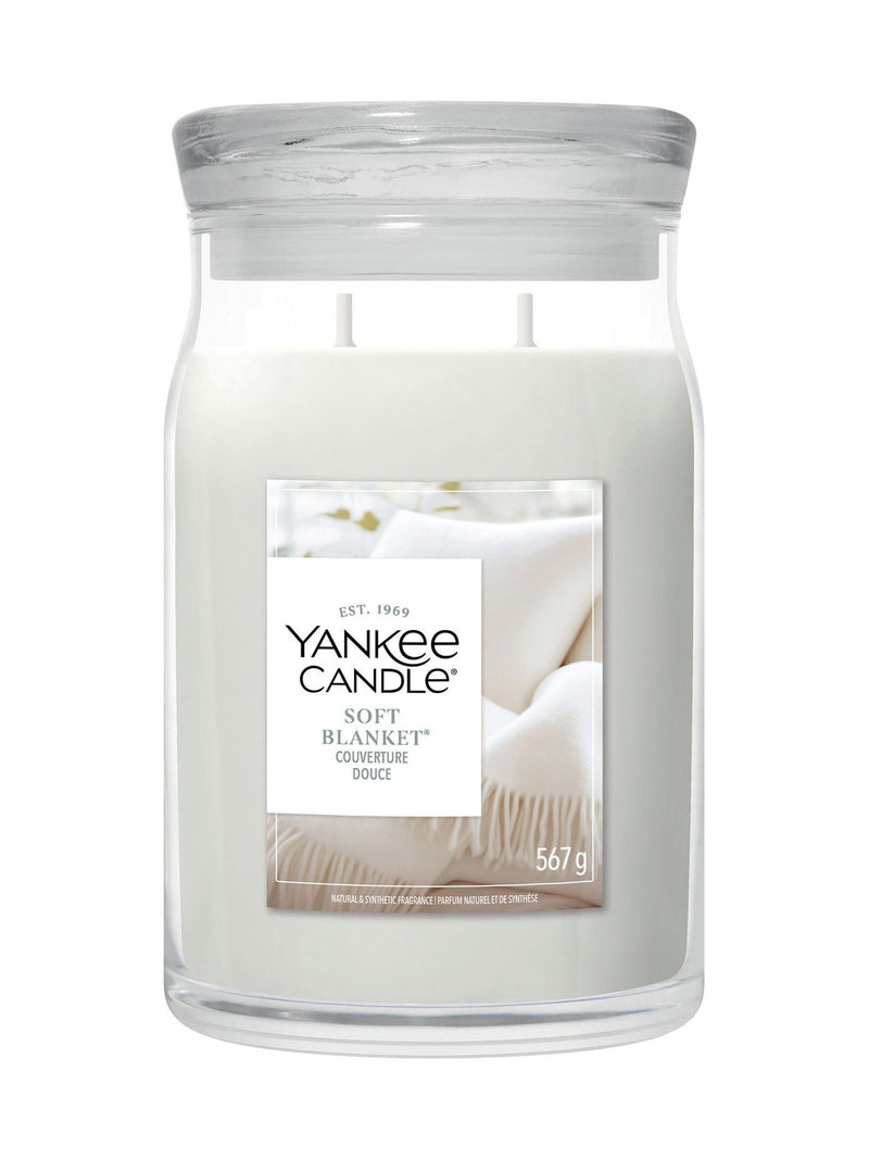 Yankee Candle Soft Blanket Signature large jar candle, UK version