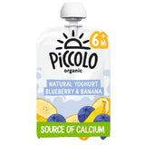 Piccolo Organic Natural Yoghurt Blueberry & Banana Stage 1   100g GOODS M&S   