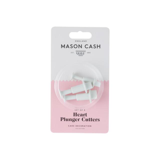 Mason Cash Set of 3 Mini Heart Plungers   3 per pack GOODS M&S   