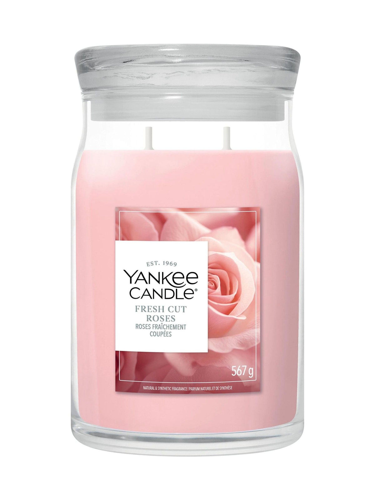 Yankee Candle Fresh Cut Roses Signature Large Jar - British product