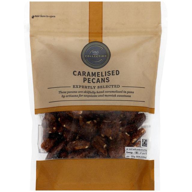 M&S Collection Caramelised Pecans   150g