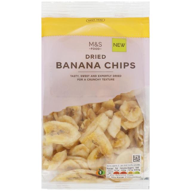 M&S Dried Banana Chips   200g