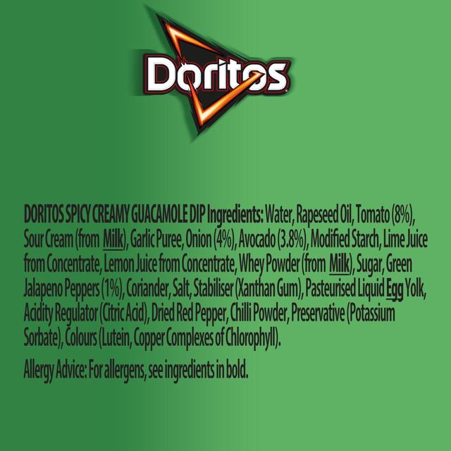 Doritos Spicy Creamy Guacamole Sharing Dip   270g GOODS M&S   