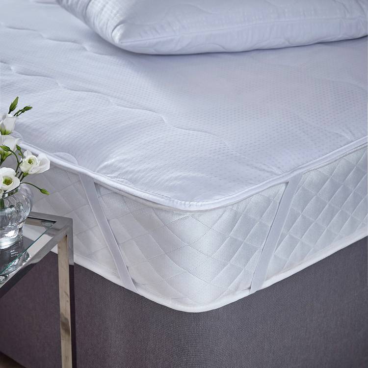 Silentnight Hotel Collection quilted mattress protector single - British product
