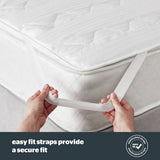Silentnight Hotel Collection quilted mattress protector single - British product