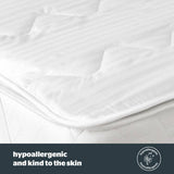 Silentnight Hotel Collection quilted mattress protector single - British product