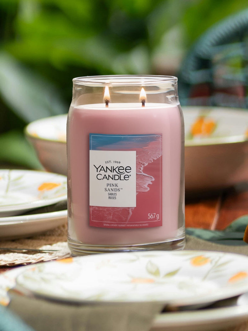 Yankee Candle Fresh Cut Roses Signature Large Jar Boxed Candle