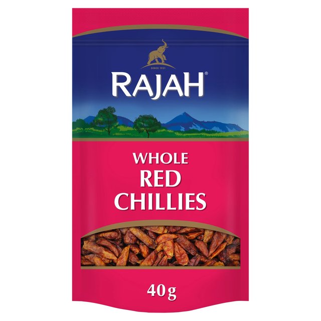 Rajah Spices Whole Red Chili   40g