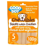 Good Boy Chewables Dog Treats Rawhide Free Chicken Sticks    5 per pack GOODS M&S   