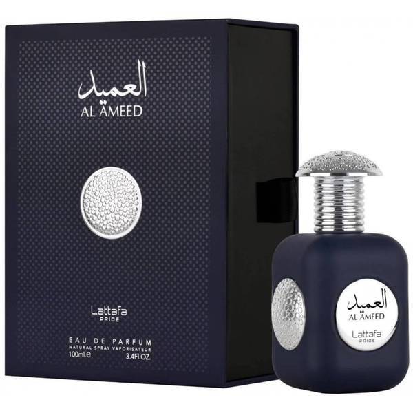 Lattafa Pride Al Ameed Silver 100ml EDP spray - British product