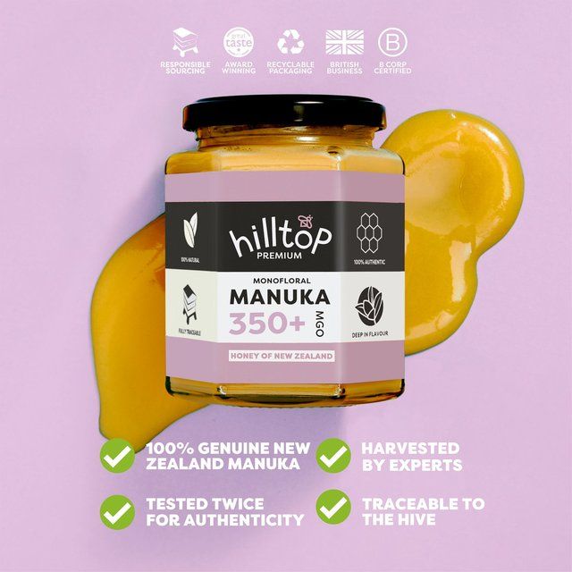 Hilltop Honey Manuka MGO350+ Honey   225g GOODS M&S   