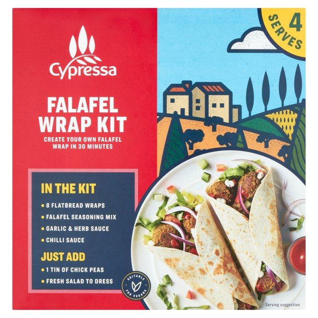 Cypressa Falafel Meal Kit   449g GOODS M&S   