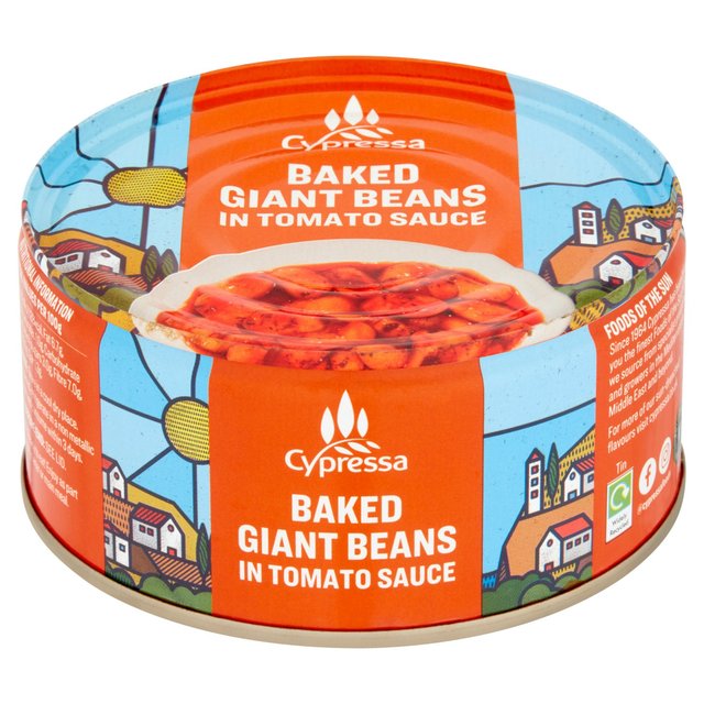 Cypressa Baked Giant Beans   280g GOODS M&S   