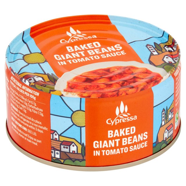 Cypressa Baked Giant Beans   280g GOODS M&S   