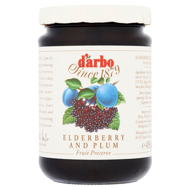 Darbo Elderberry & Plum Fruit Preserve   450g GOODS M&S   