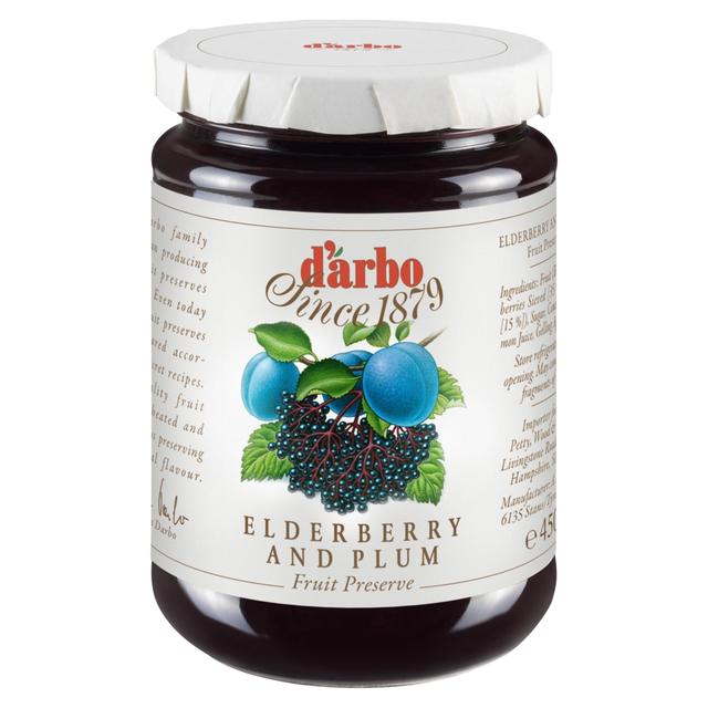 Darbo Elderberry & Plum Fruit Preserve   450g