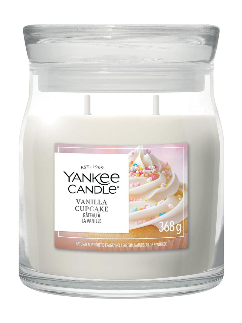 Yankee Candle Lavender Vanilla Signature Medium Jar Boxed Candle