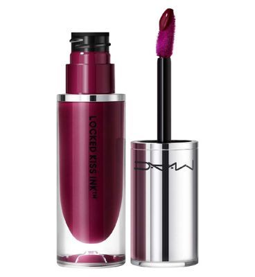 Mac Locked Kiss Ink 24hr Liquid Lipstick GOODS Boots Fall Purple  