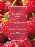 Yankee Candle Red Raspberry signature medium jar candle, imported from the UK