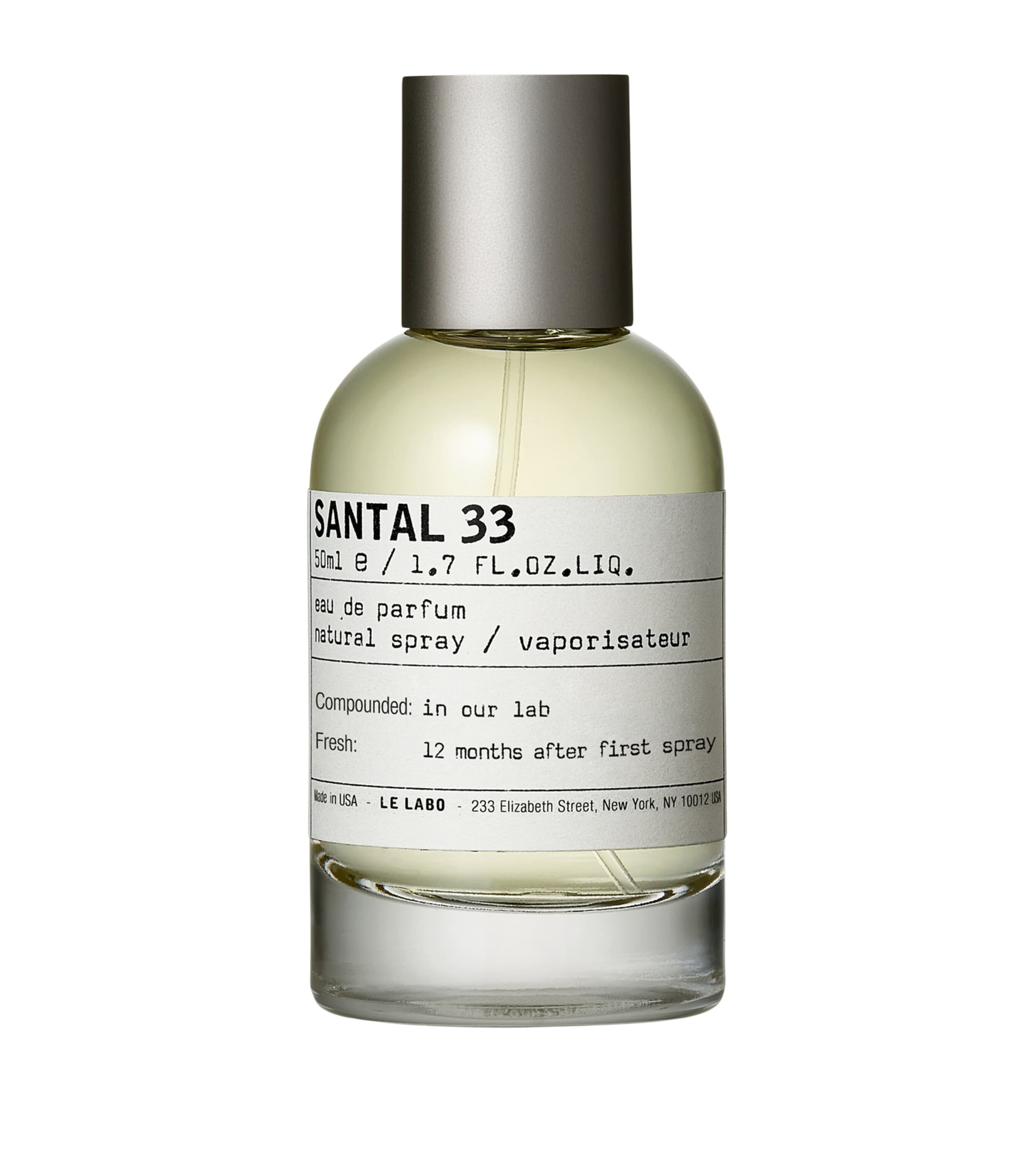 Le Labo Santal 33 Eau de Parfum 50ml, UK version