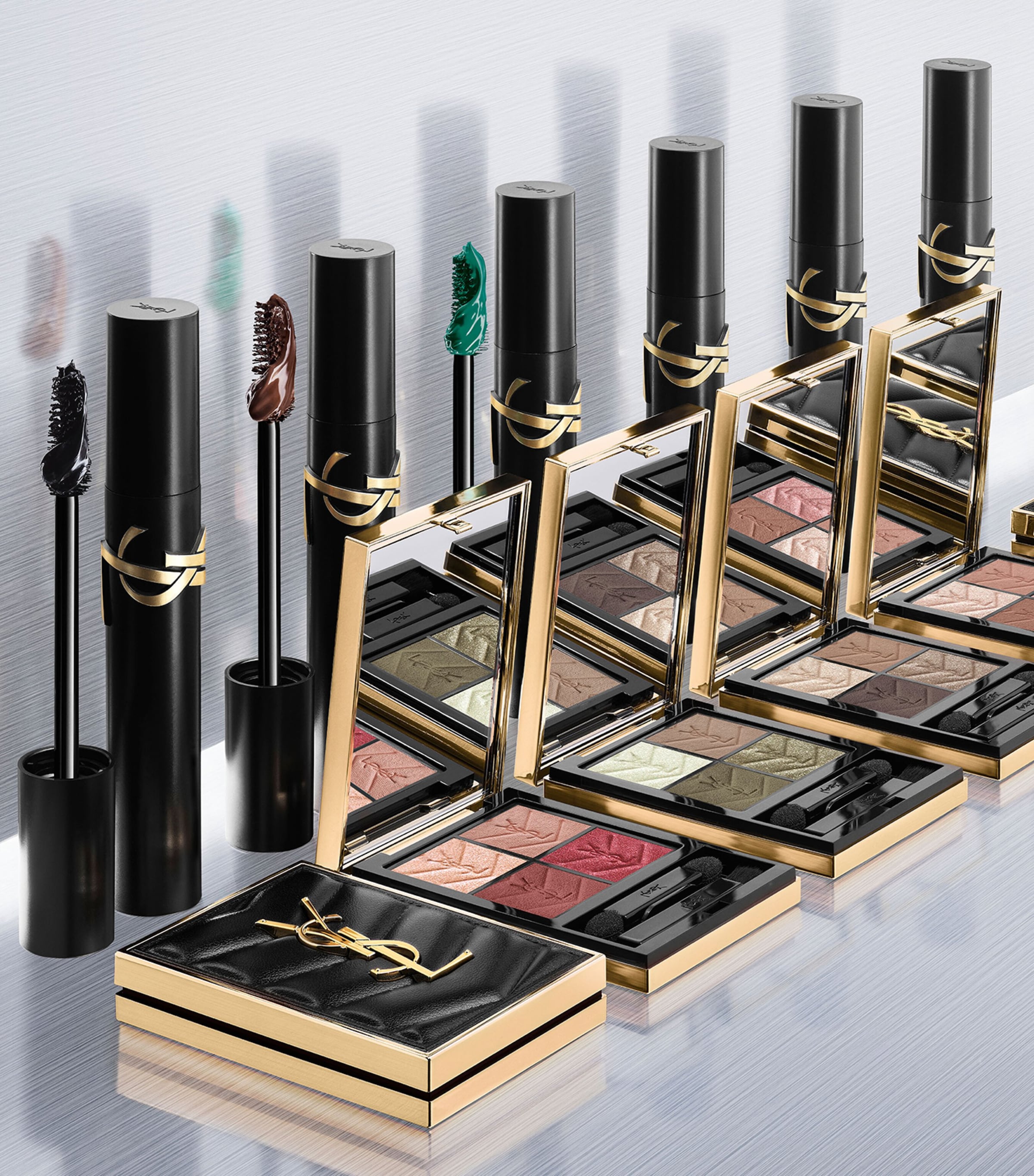 YSL mini eyeshadow palette with four pigments 4g - British product