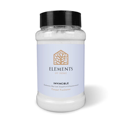 Superdrug Elements of Home Invincible Carpet Freshener Oakmoss Bay Leaf Guaiacwood Carpet Freshener 500g- Buy online at McGrocer