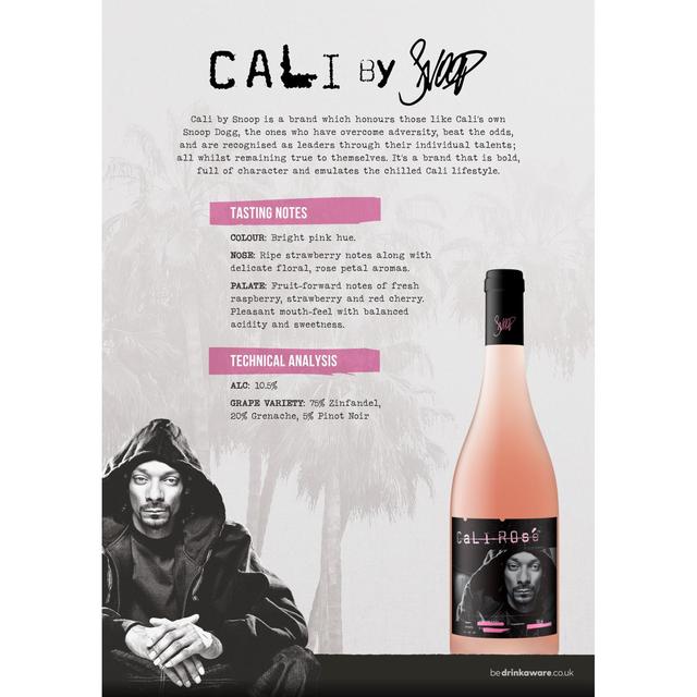 Cali by Snoop Cali Rose   75cl