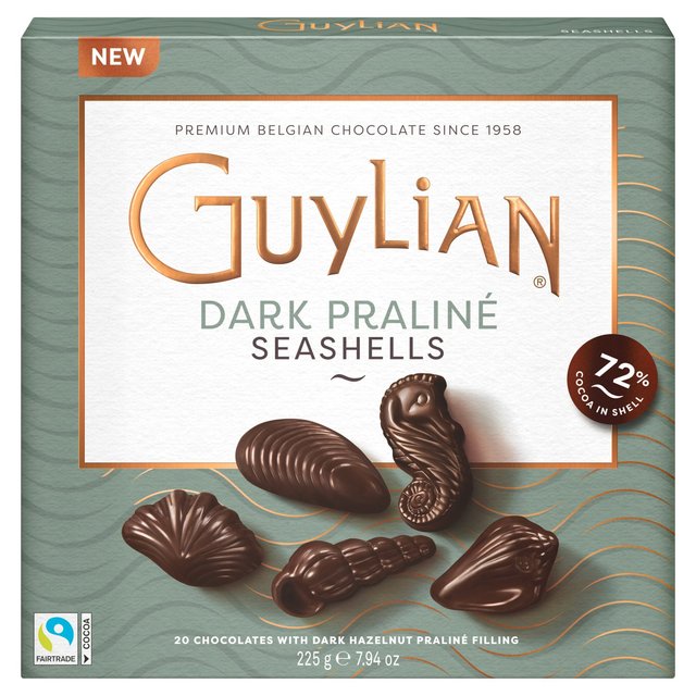 Guylian Seashells Dark Praline    225g GOODS M&S   