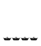 Le Creuset Gourmand mini braisers set of 4 13cm, UK version