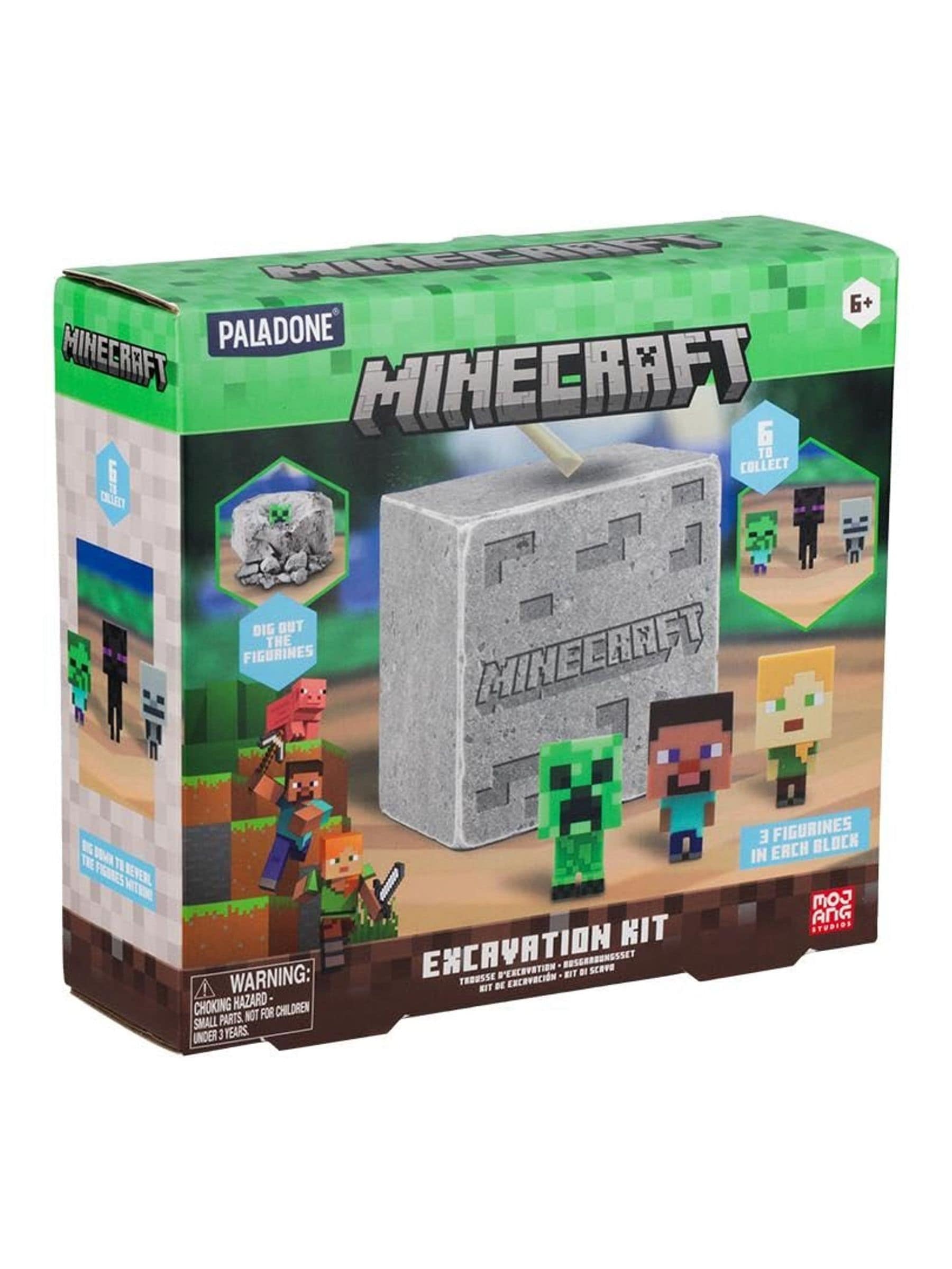 Paladone Minecraft Excavation Kit for kids (British brand)
