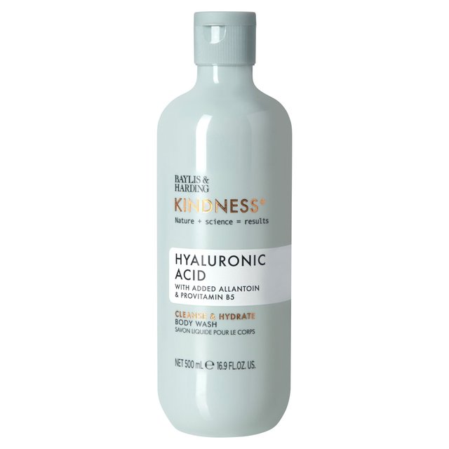 Baylis & Harding Kindness+ Hyaluronic Acid Moisture & Hydrate Body Wash   500ml GOODS M&S   