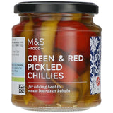 M&S Red & Green Pickled Chillis   260g GOODS M&S   