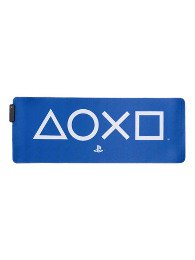 Next Paladone PlayStation Light Up Desk Mat 80cm x 30cm- Buy online at McGrocer