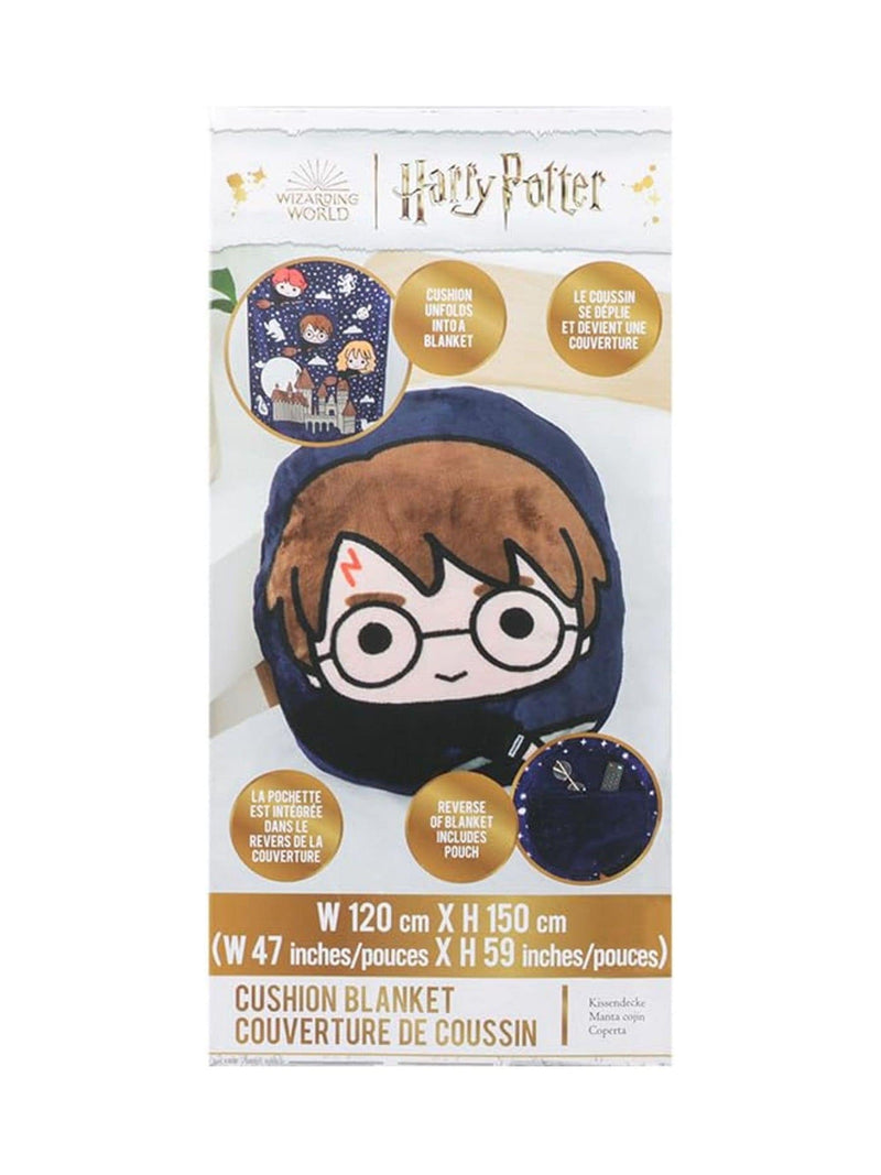 Paladone Harry Potter 2-in-1 cushion blanket, UK version