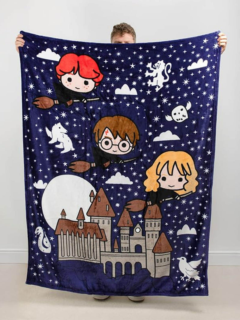 Paladone Harry Potter 2-in-1 cushion blanket, UK version