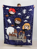 Paladone Harry Potter 2-in-1 cushion blanket, UK version